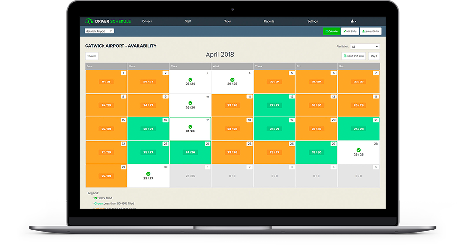 Shift scheduling